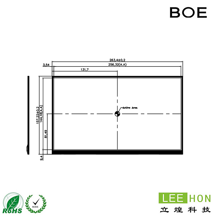 京东方工控液晶屏接线11.6寸EV116FHM-N10