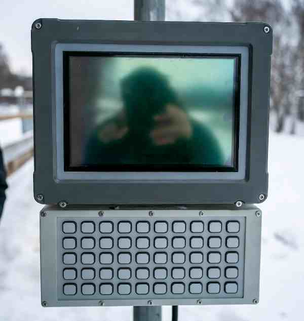 冬季户外液晶屏