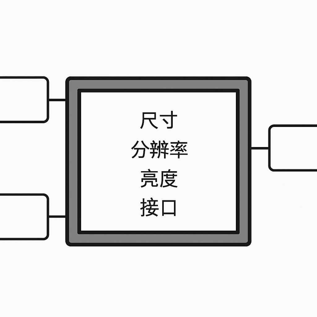 液晶屏接口信息