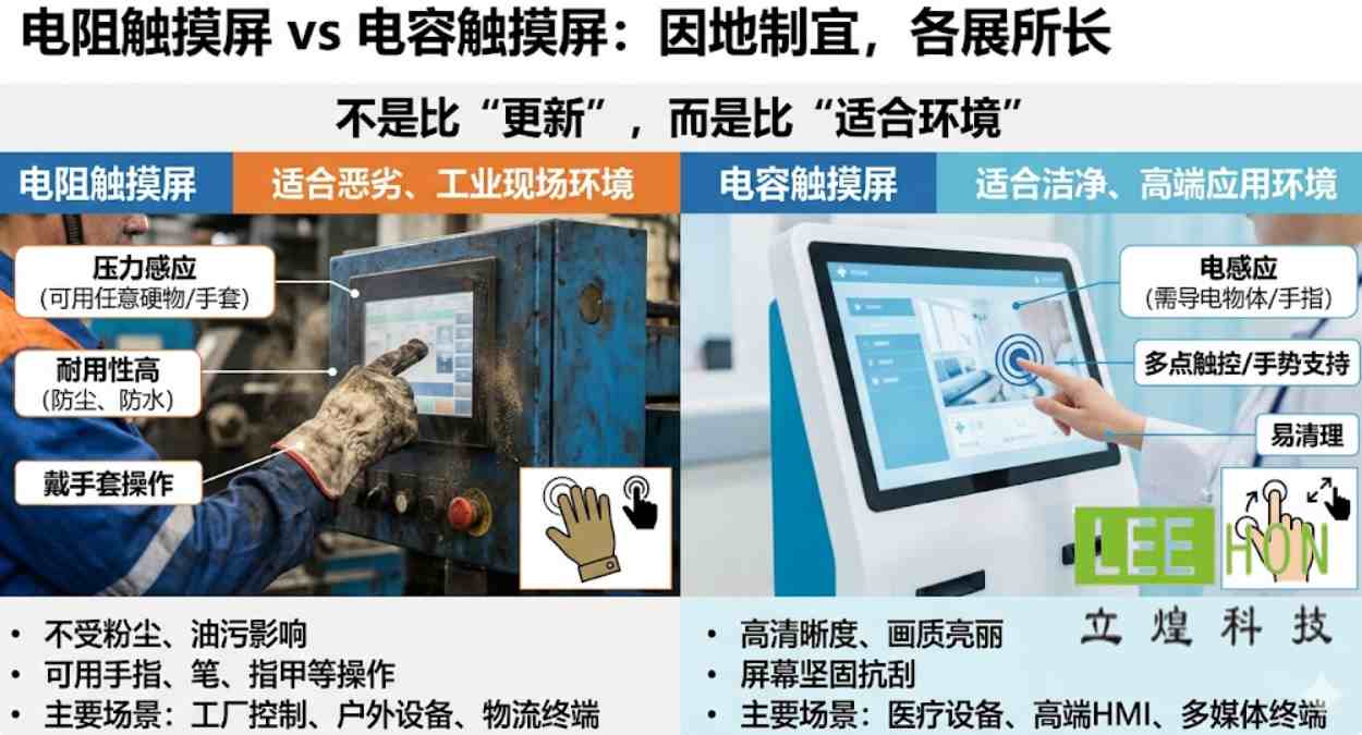 电阻屏-电容屏
