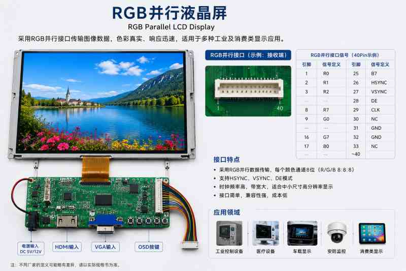 RGB并行接口