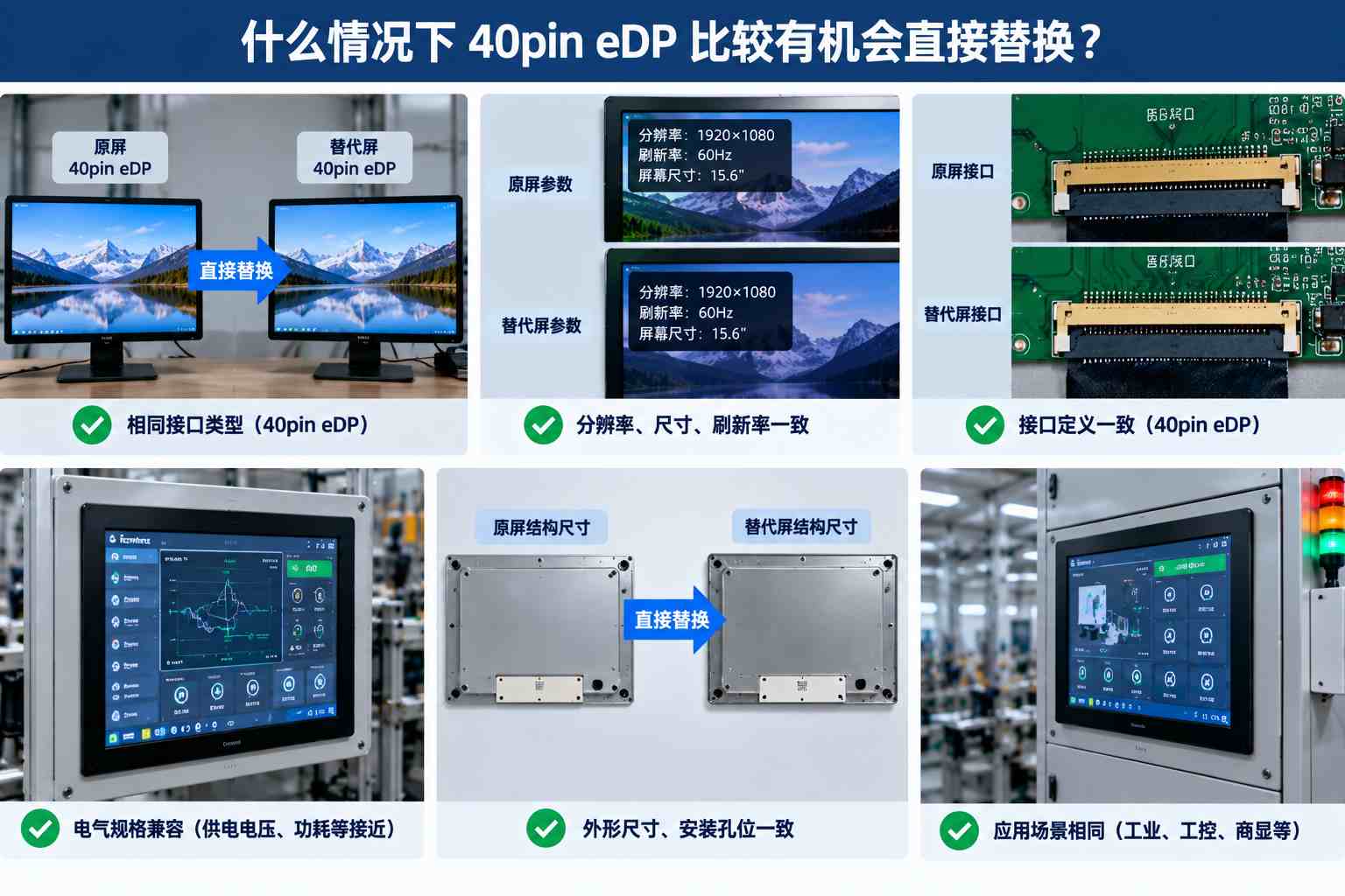 40pin eDP液晶屏
