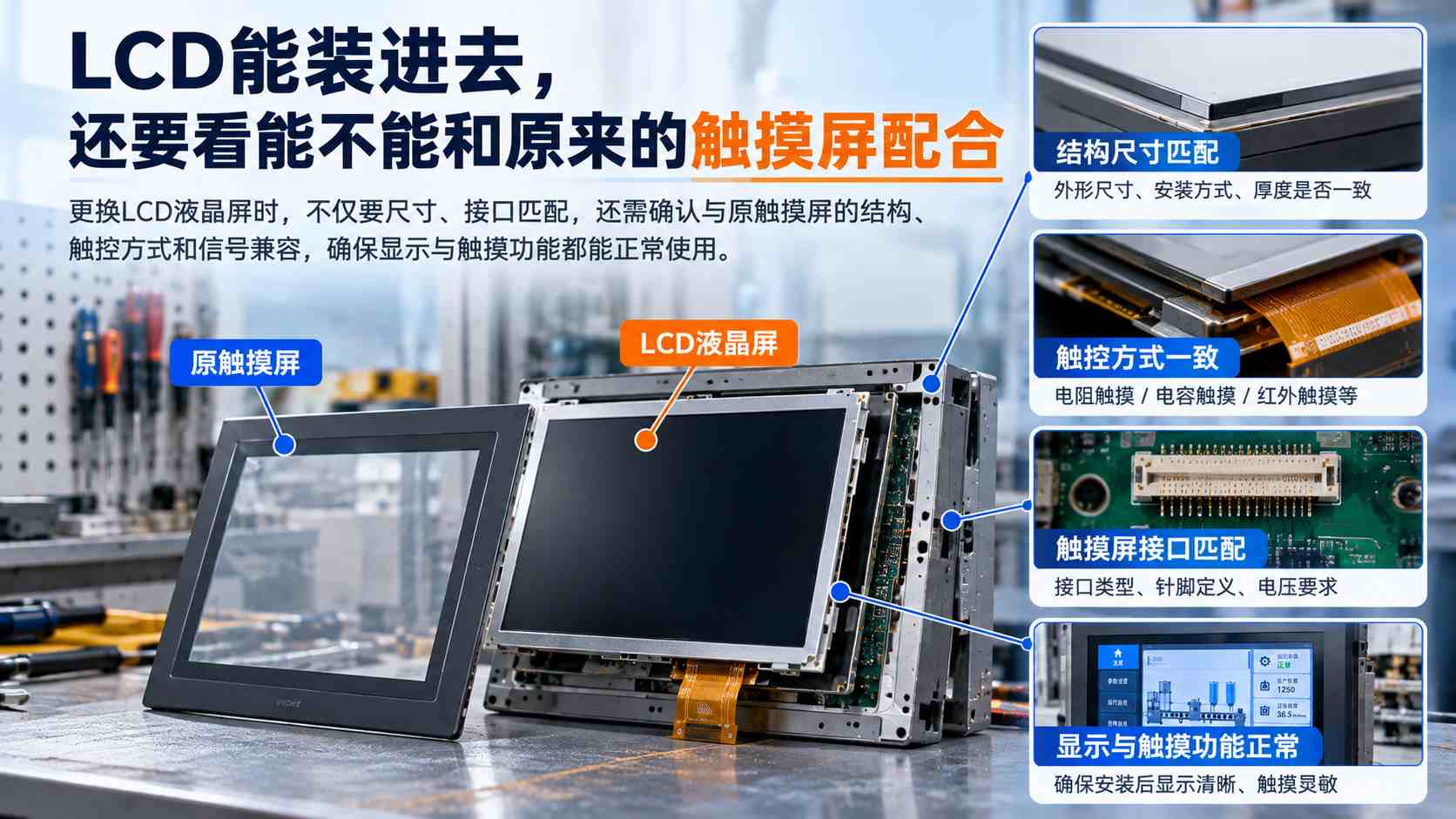 触摸屏替换