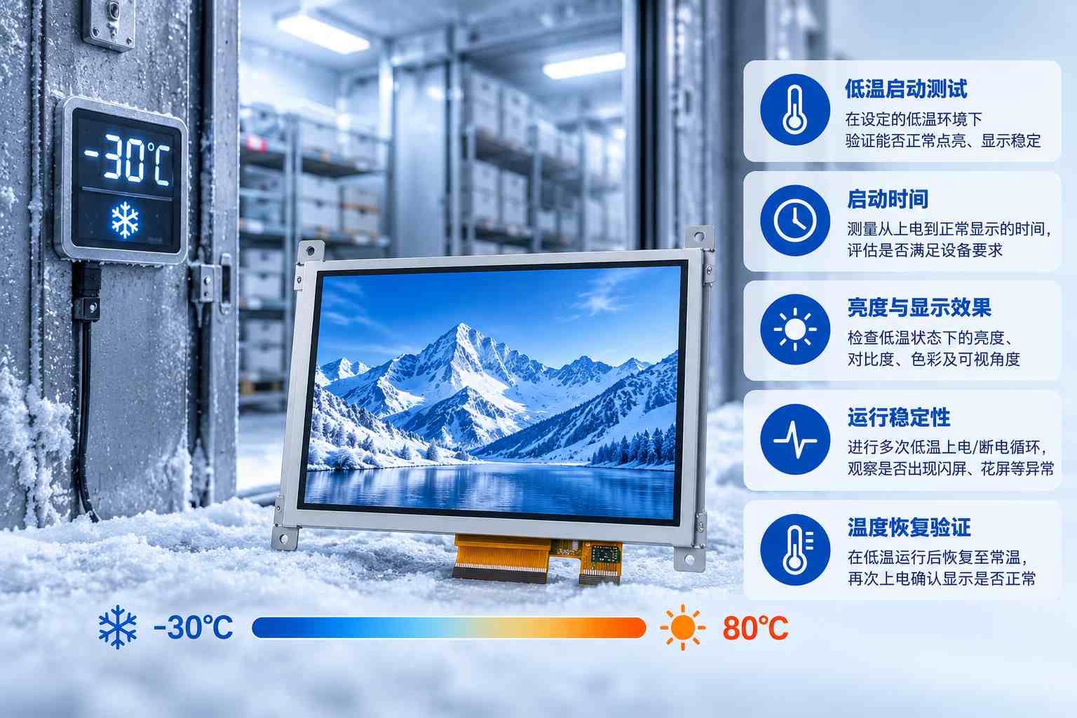 低温液晶屏
